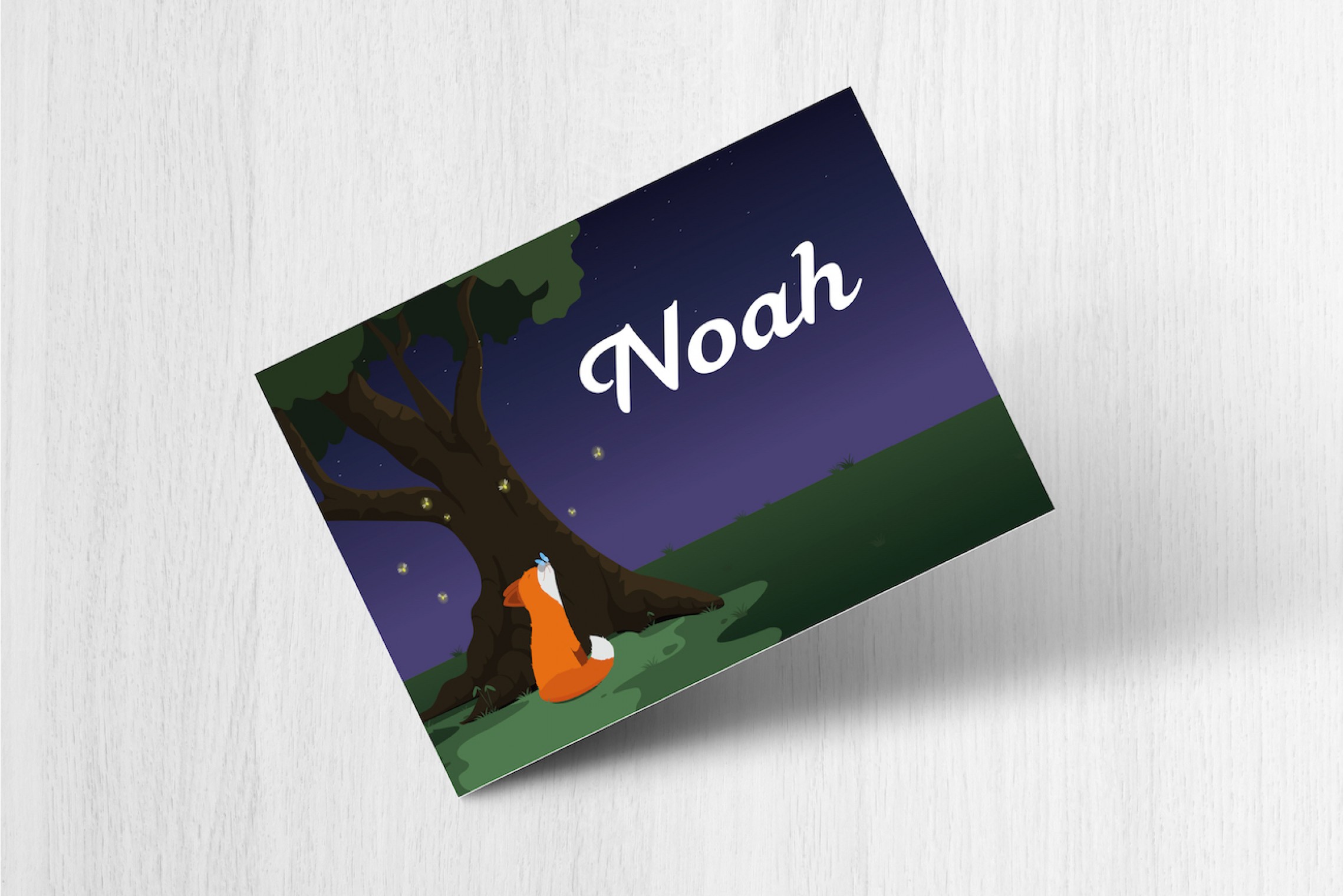 Vosje in de nacht
